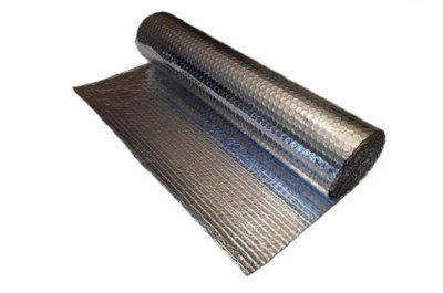 Foil Insulation Radiator Reflector Heat Barrier Energy Saving 5M Roll from B&Q