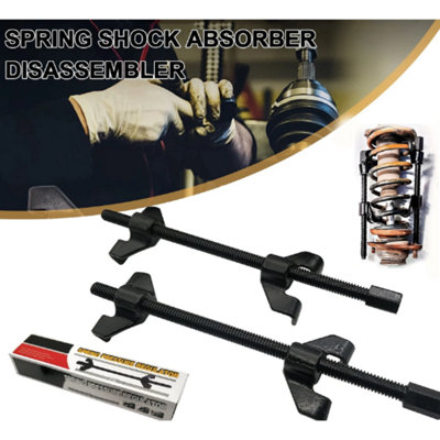 380mm Coil Spring Compressor Heavy Duty Suspension Clamp Tool For Cars Pair from B&Q