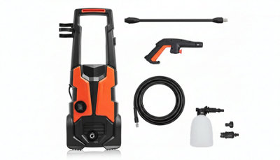 1900W Electric Pressure Washer High Power Jet Washer from B&Q