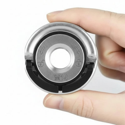 M14 Quick Release Flange Nut For Angle Grinder Self Locking Chuck Plate from B&Q