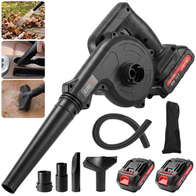  - Cordless Leaf Blower 2In1 Leaf Blower & Vacuum With 2 Battery & Charger