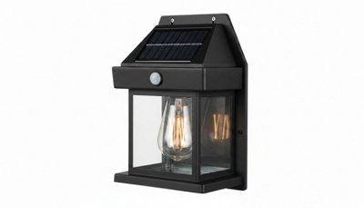  - Solar Wall Light With Motion Sensor