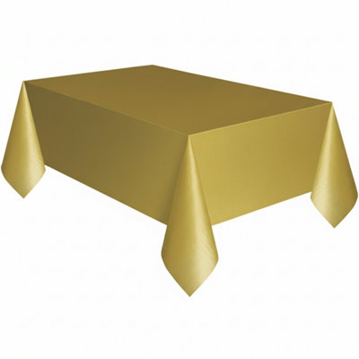 Rectangle Disposable Plastic Table Covers Wipe Clean Party Tablecloths Uk from B&Q