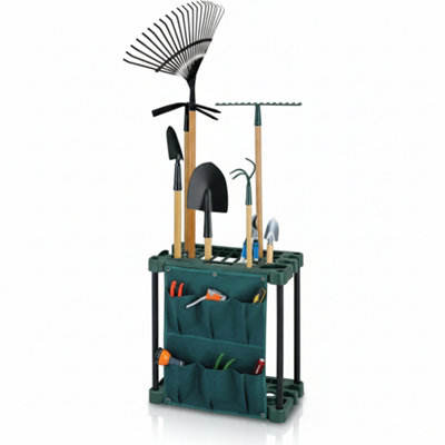 Garden Tool Storage Rack Holder Caddy Shed Equipment Organizer from B&Q