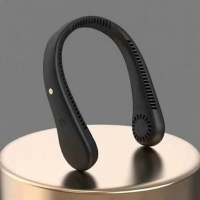Bladeless Neckband Fan  Usb Rechargeable Portable Hands-Free Cooler from B&Q