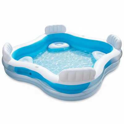 Inflatable Family & Swimming Pool Portable Paddling Pool from B&Q