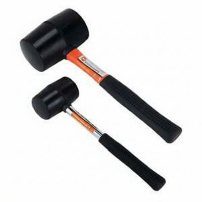 Rubber Mallet Hammer (6Oz & 32Oz) For PavingTiling & Camping from B&Q