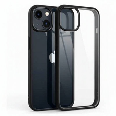 Iphone 13 Clear Silicone Shockproof Bumper Case from B&Q
