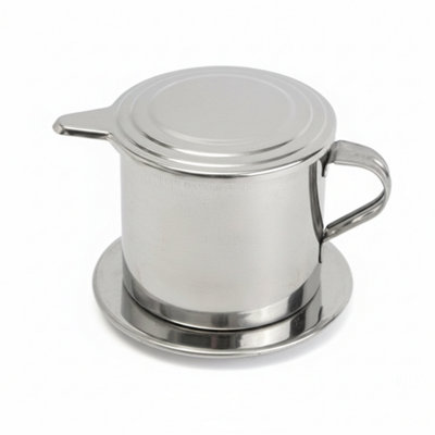 Stainless Steel Vietnamese Coffee Drip Filter Maker 100Ml Simple Brew Infuser from B&Q