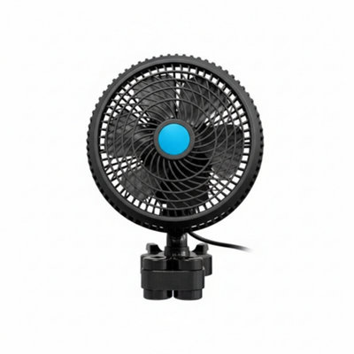 8 Inch Clip On Fan 90 Degree Oscillating And 360 Degree Rotating Grill from B&Q