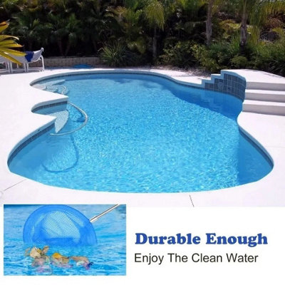 Leaf Skimmer Net For Pool Pond And Hot Tub Debris Cleaning from B&Q