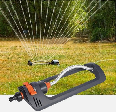  - Automatic Oscillating Lawn Sprinkler Water Sprayer 45 5 Cm