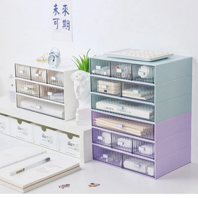  - Desktop Drawer Organizer Plastic Diy Storage Box