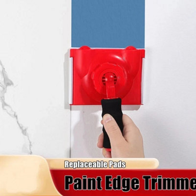  - Clean Cut Paint Edger Roller Brush Easy Wall Tool With Handle