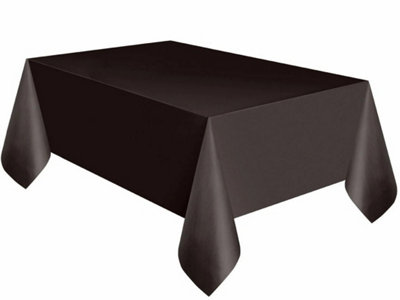 Rectangle Disposable Plastic Table Cover Wipe Clean Party Tablecloth For Events Uk from B&Q
