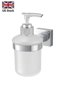  - Wall Mounted Liquid Soap Dispenser Bathroom Shower Shampoo Gel Holder
