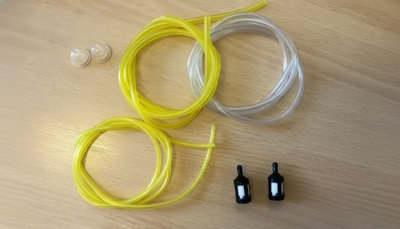 Fuel Line Pipe Filter And Primer Kit For Strimmers Chainsaws And Blowers from B&Q