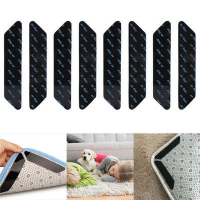 Non Slip Rug Grippers Carpet Anti Skid Mat Grips 16 Pieces from B&Q