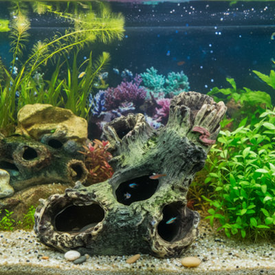 Fish Tank Rockery Cave Ornament from B&Q