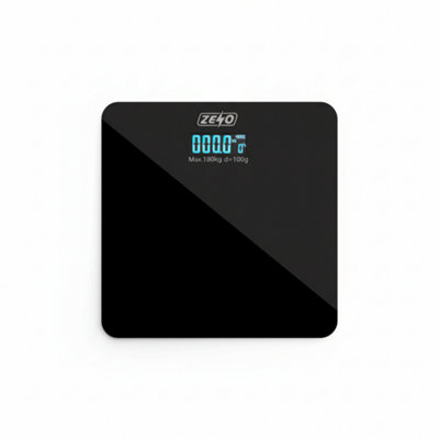 Digital Bathroom Scales Lcd Electronic Glass Body Weight Scale For Home Accurate Weighing from B&Q