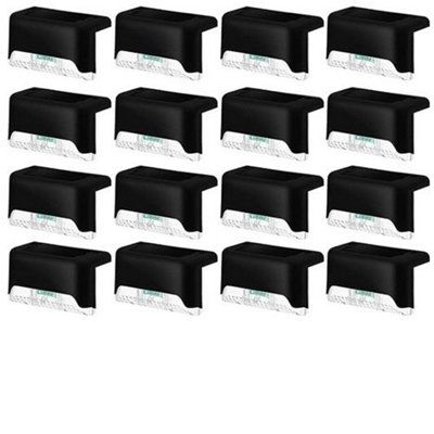 16Pcs Solar Warm White Led Fence And Pathway Lights For Garden & Patio from B&Q
