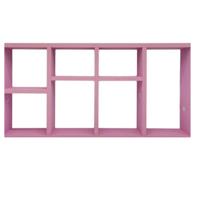 Stylish Floating Wall Shelves Space Saving Storage Unit from B&Q