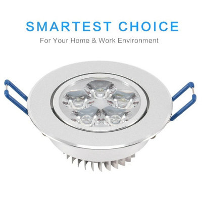  - 15W Led Ceiling Downlight Recessed Spot Light With Driver (Warm White1 Pc)
