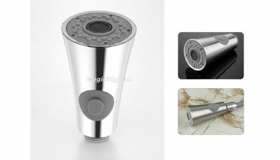  - Kitchen Sink Faucet Spray Nozzle Replacement Shower Head Tap Filter Water Saving Spraye