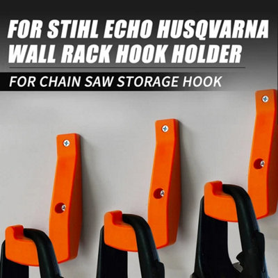 Chainsaw Storage Hook Wall Mount Heavy Duty Rack Holder For Stihl Echo Husqvarna from B&Q
