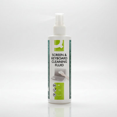 B&Q Screen Cleaner Spray 250Ml Anti Static Pump Action For Laptop Computer Mobile Value Pack