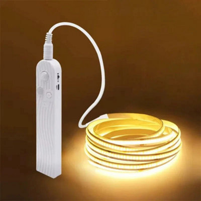  - Cob Led Strip Lights With Motion Sensor Battery Operated