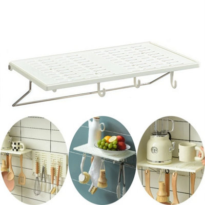 Floating Shelves Wall Mounted Space Saving Home Decor from B&Q