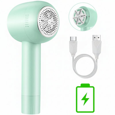 Electric Fabric Shaver Lint Remover For ClothesQuick Fluff And Bobble Cleaner For Smooth Garments from B&Q