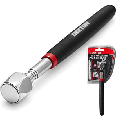 Telescopic Magnetic Pickup Tool 16 Lb Lift Strength 660mm Long Reach Magnet Retriever from B&Q