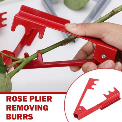 Rose Thorn Stripper Tool Flower Stem Cutter Garden Tool 1 Piece from B&Q