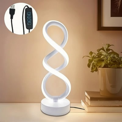 Modern Led Table Lamp Dimmable Touch Control  Bedside Desk Nightstand Light from B&Q