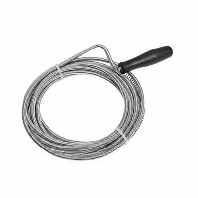  - 5M Drain Unblocker Pipe Cleaner Snake Tool Kitchen Sink Toilet Waste Clearing Tool