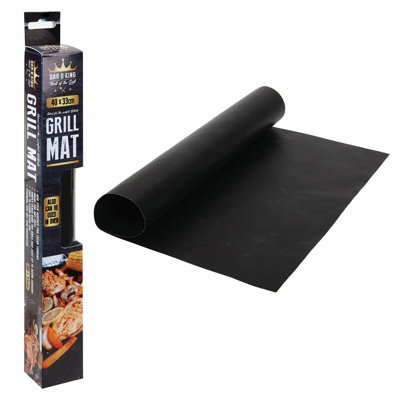 Non-Stick Bbq Grill Mat Barbecue Accessories from B&Q