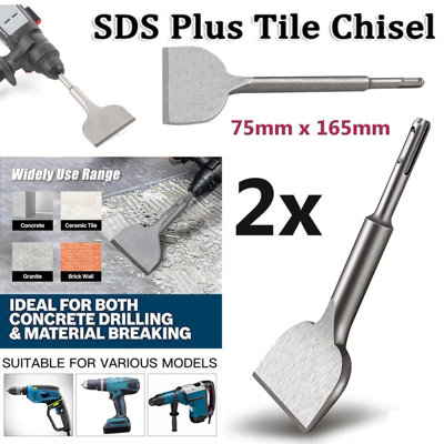 75mm  Tile Chisel Masonry  And Concrete Removal Tool from B&Q