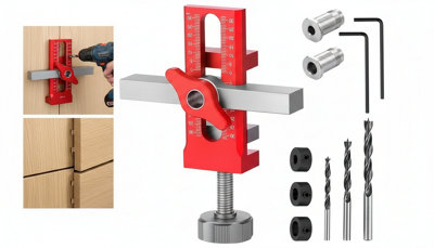  - Adjustable Cabinet Hardware Jig Door And Drawer Installation Positioning Tool Leveling Guide