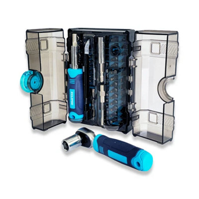 78 Piece Mini Socket And Bit Set Eclipse Precision Tool Kit For Repair And Maintenance from B&Q