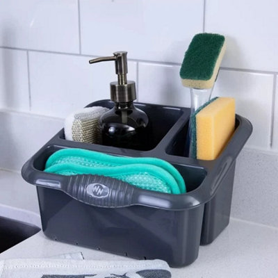 Kitchen Cutlery Caddy Sink Tidy Drainer Holder from B&Q