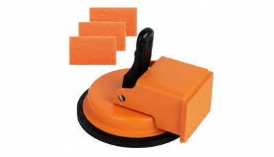 Floor Gap Fixer Tool With Suction Cup For Laminate Vinyl And Hardwood from B&Q