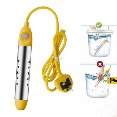 2500W Portable Electric Immersion Water Heater from B&Q