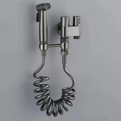  - Handheld Bidet Sprayer And Flexible HoseWall-MountedBathroom Bidet Sprayer Set
