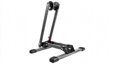  - Folding Bike Stand Portable Bicycle Floor Parking Holder Storage Rack