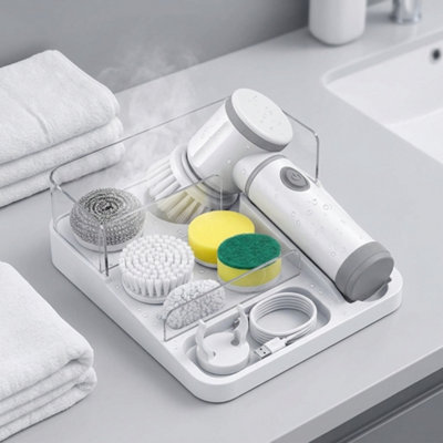  - Rechargeable Electric Cleaning Brush Multi Purpose Scrubber