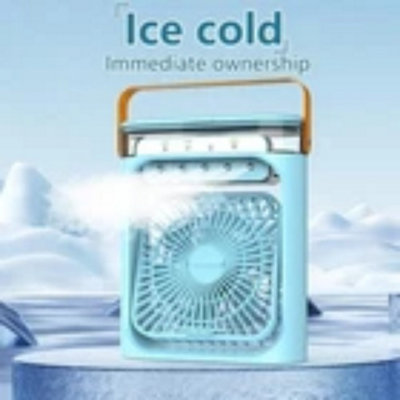 Portable Usb Mini Air Cooler Fan Humidifier Quiet 4 In 1 from B&Q
