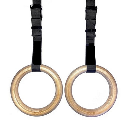 Gymnastics Rings 32mm For Calisthenics Crossfit Fitness from B&Q