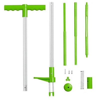 Manual Stand Up Weed Puller Tool For Grass And Root Removal In Garden from B&Q